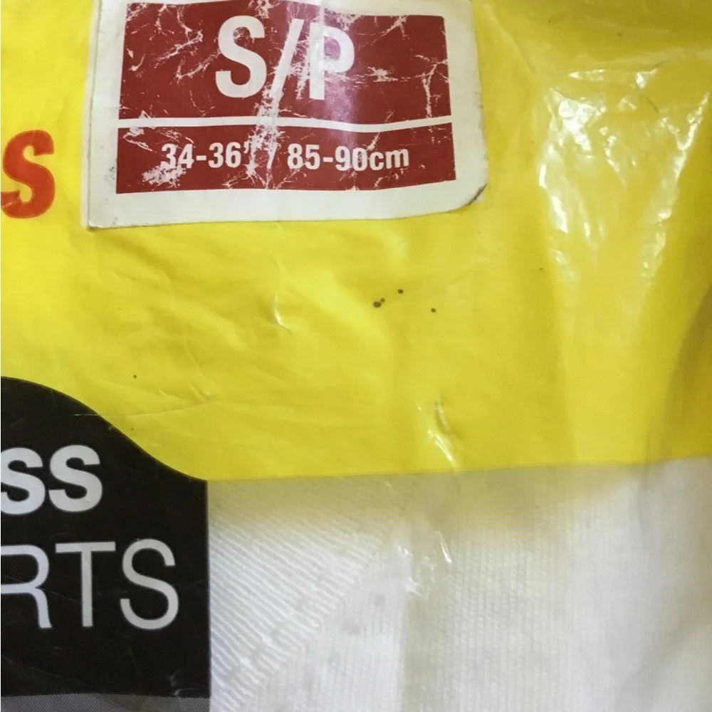 Hanes White Tagless Crew Undershirts - Pack